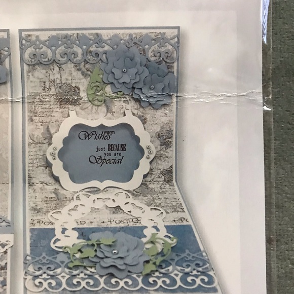 Joy! Crafts Open Up Stencil - Pop up Label - Picture 4 of 4